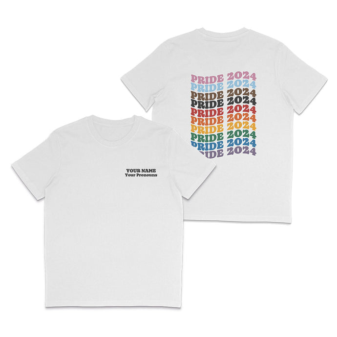 Personalised Pride 2024 Shirt