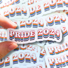 Load image into Gallery viewer, Pride 2024 Vinyl Sticker