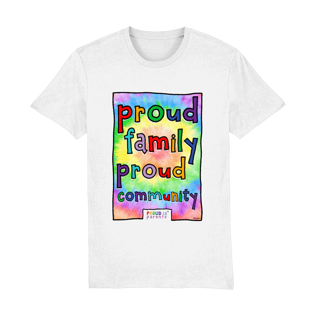 Proud Family Proud Communuity Pride Shirt | Proud 2 B Parents – Rainbow ...