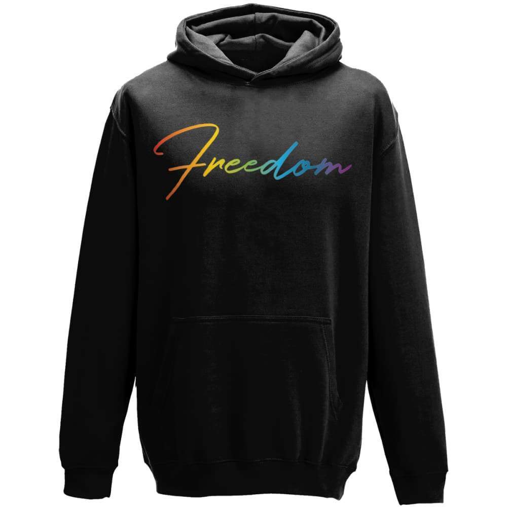 Freedom Rainbow Signature Hoodie | Rainbow & Co