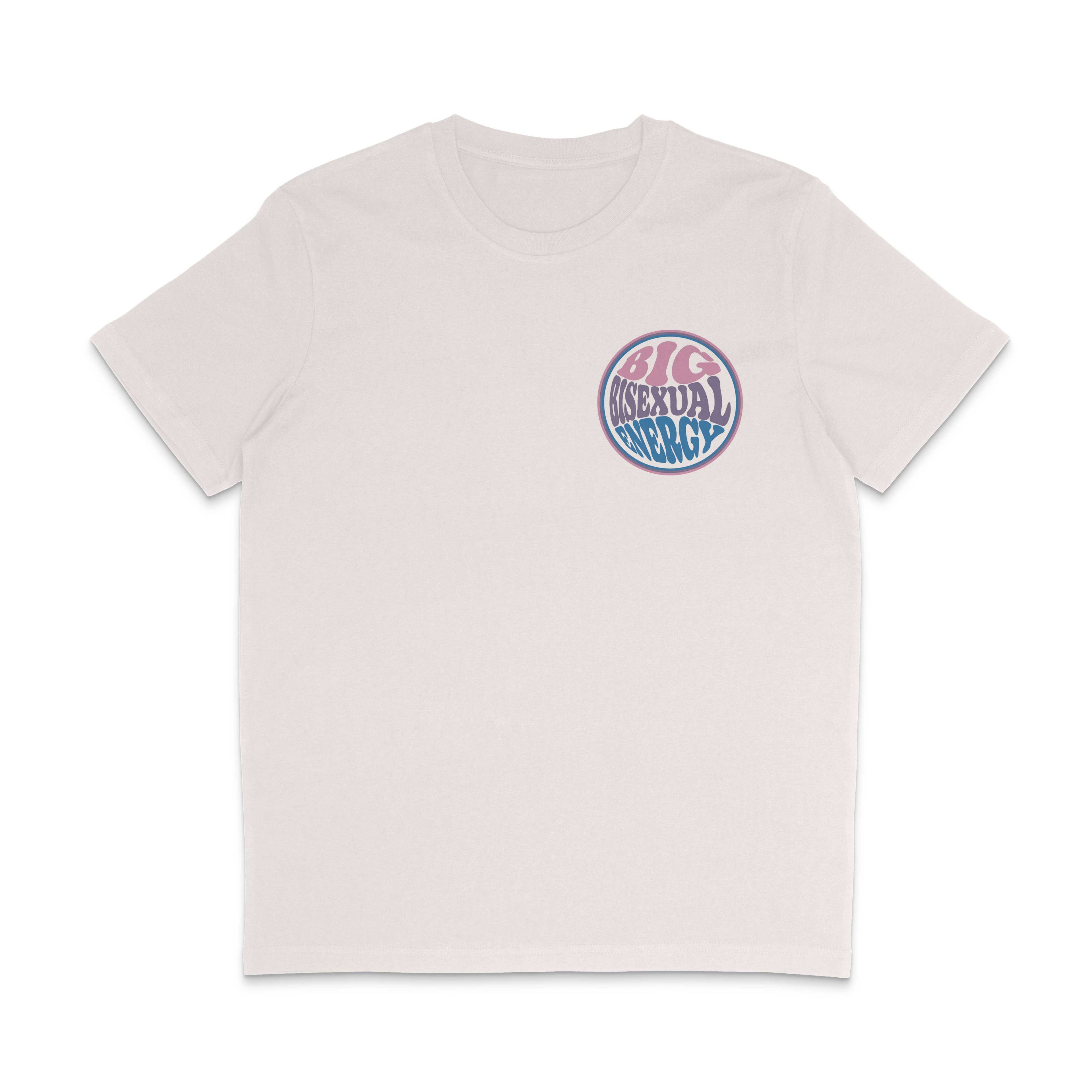 Big Bisexual Energy Retro Pride Shirt