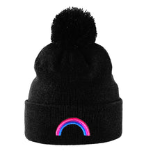 Load image into Gallery viewer, Bisexual Pride Winter Hat | Rainbow &amp; Co