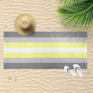 Demigender Flag Beach Towel | Rainbow & Co