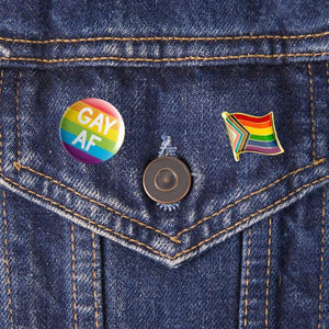 Progress Pride Flag Pin | Rainbow & Co
