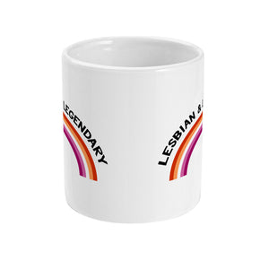 Lesbian & Legendary Mug | Rainbow & Co