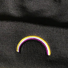 Load image into Gallery viewer, Non Binary Embroidered Hat | Rainbow &amp; Co