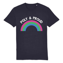 Load image into Gallery viewer, Poly &amp; Proud Shirt | Polysexual Pride | Rainbow &amp; Co