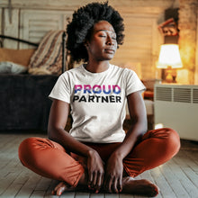 Load image into Gallery viewer, Proud Partner Bisexual Pride Shirt | Rainbow &amp; Co