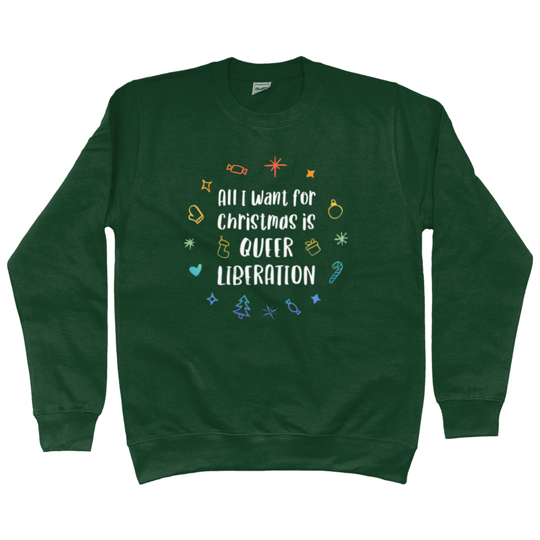 Queer Christmas Jumper Queer Christmas Sweater – Rainbow Co