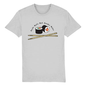 Sushi Rolls T Shirt | Heather Grey | Rainbow & Co