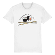Load image into Gallery viewer, Sushi Rolls T Shirt | White | Rainbow &amp; Co