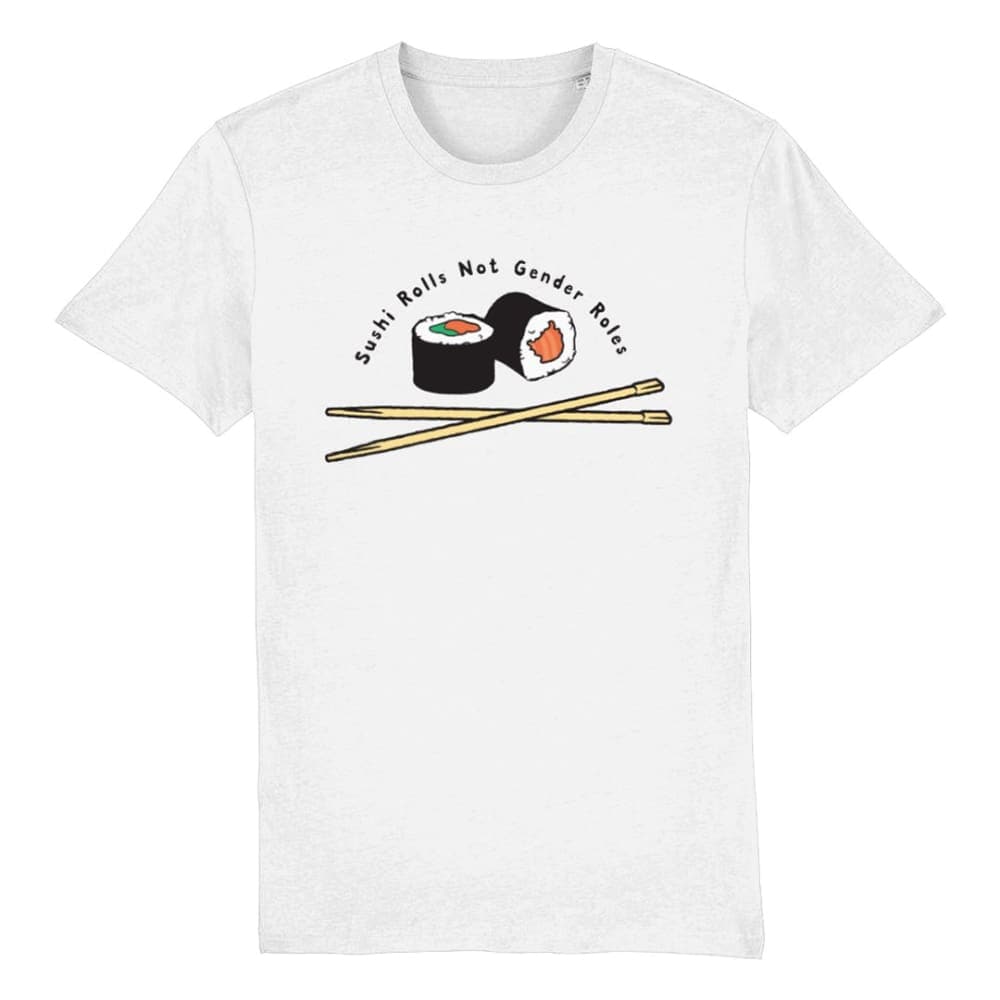 Sushi Rolls T Shirt | White | Rainbow & Co