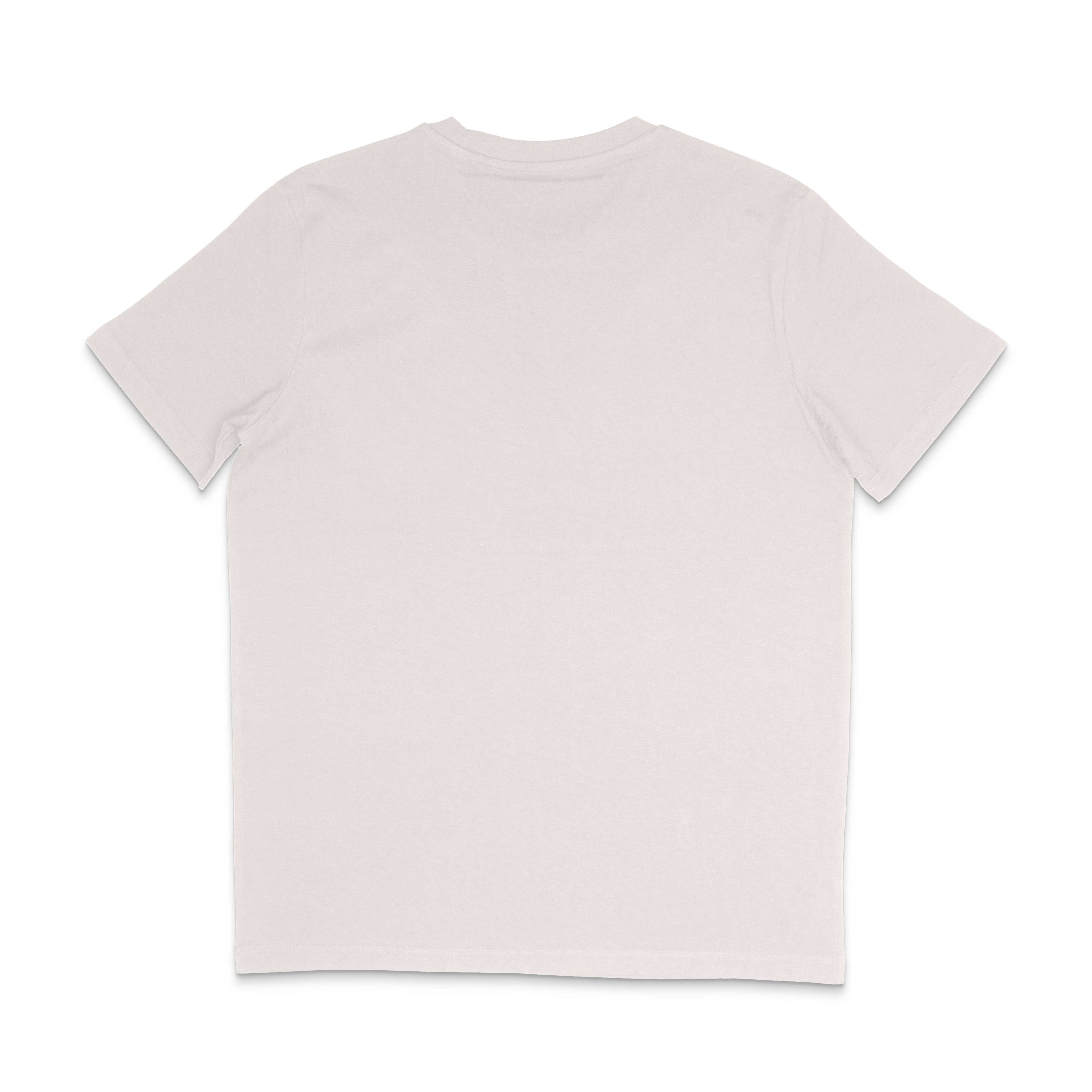 Vintage White Crew Neck Back