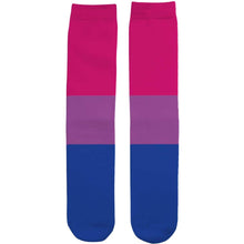Load image into Gallery viewer, Bisexual Pride Flag Tube Socks | Rainbow &amp; Co