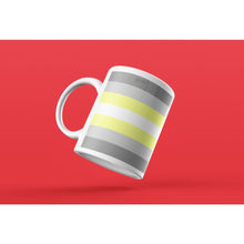 Load image into Gallery viewer, Demigender Pride Flag Coffee Mug | Rainbow &amp; Co