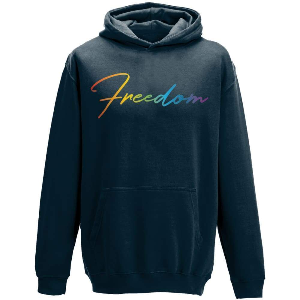 Freedom Rainbow Signature Hoodie | Rainbow & Co