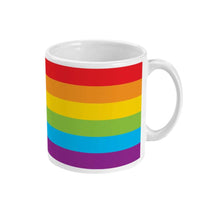 Load image into Gallery viewer, Gay Pride Flag Coffee Mug | Rainbow &amp; Co