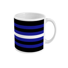 Load image into Gallery viewer, Leather Pride Flag Coffee Mug | Rainbow &amp; Co
