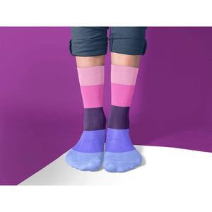 Omnisexual Pride Flag Tube Socks | Rainbow & Co