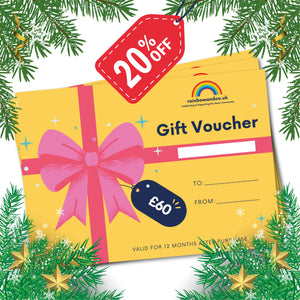 Christmas Gift Card - £10 Upwards with BONUS 20% Free