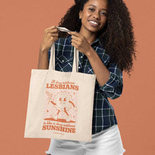 Load image into Gallery viewer, Lesbian Pride Tote Bag