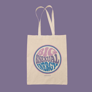 Big Bisexual Energy Tote Bag
