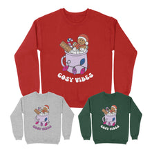 Load image into Gallery viewer, Bisexual Cosy Vibes Subtle Pride Christmas Jumper