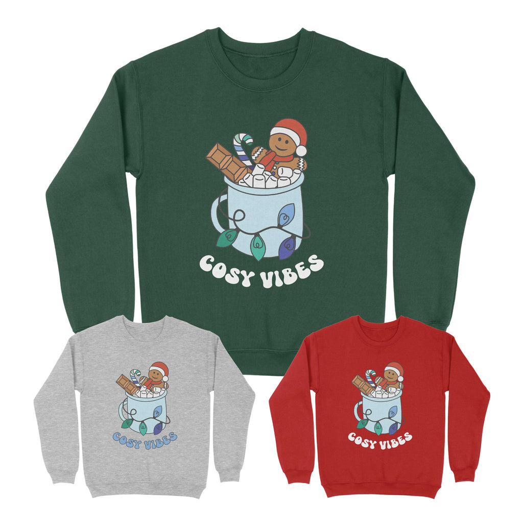 Gay Cosy Vibes Subtle Pride Christmas Jumper
