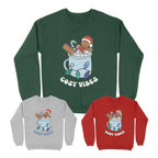 Gay Cosy Vibes Subtle Pride Christmas Jumper