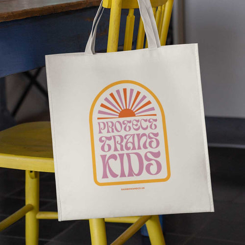 Protect Trans Kids Tote Bag