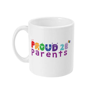 Proud 2 B Parents Coffee Mug - Left