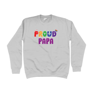 Proud Papa Pride Sweatshirt