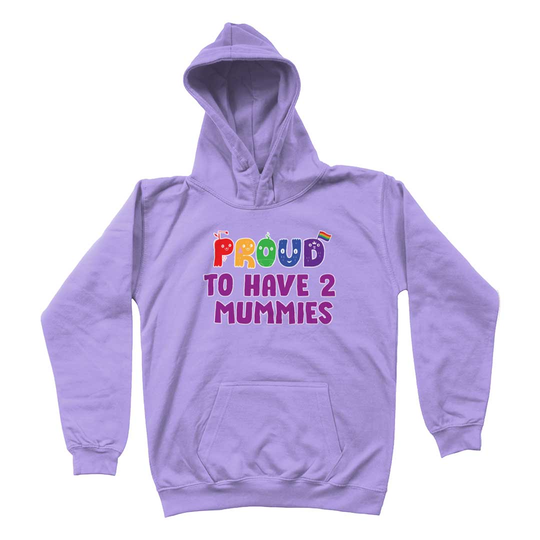 Proud to Have 2 Mummies Hoodie
