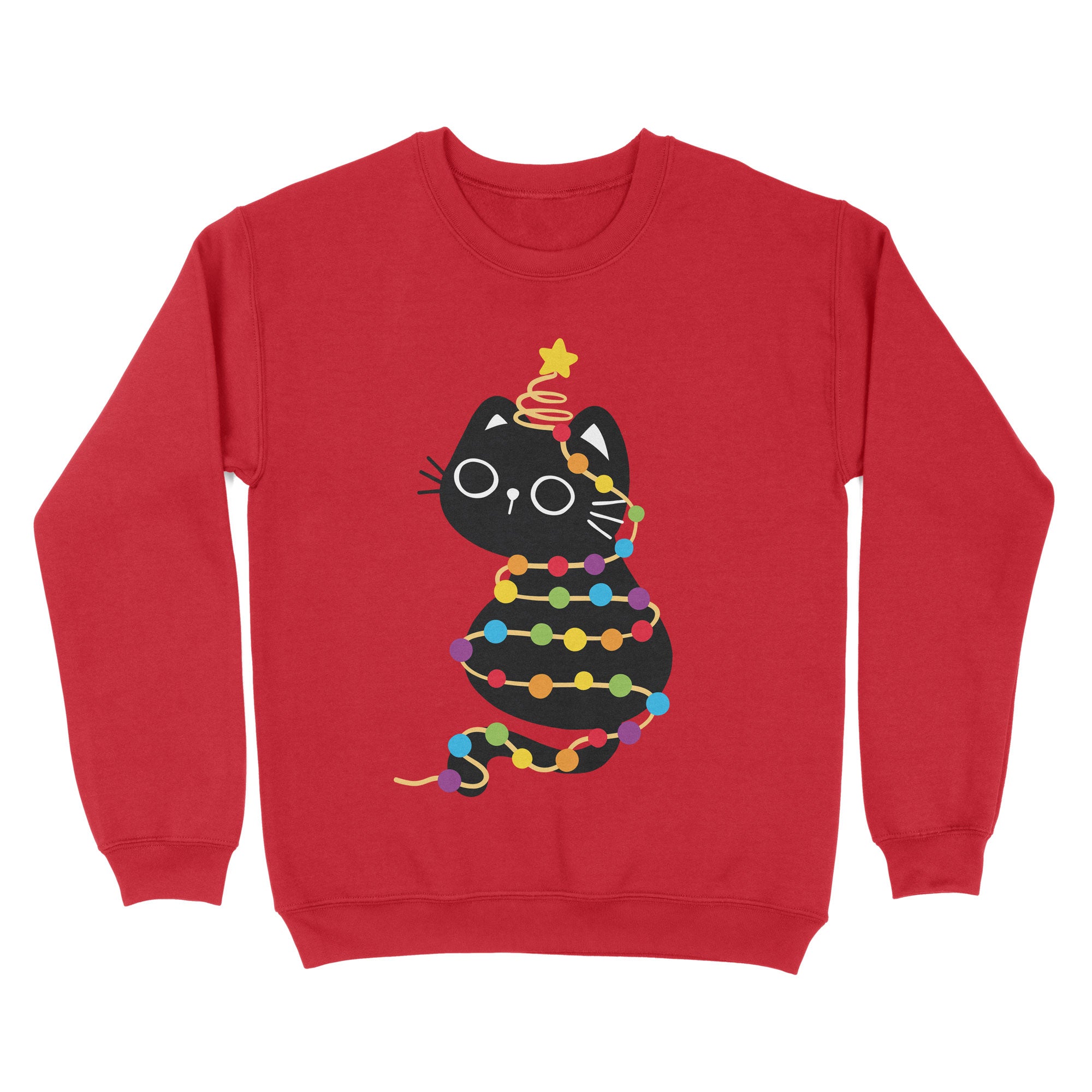 Rainbow christmas sweater hotsell