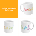 Subtle Pride Halloween Mummy Cats Coffee Mug