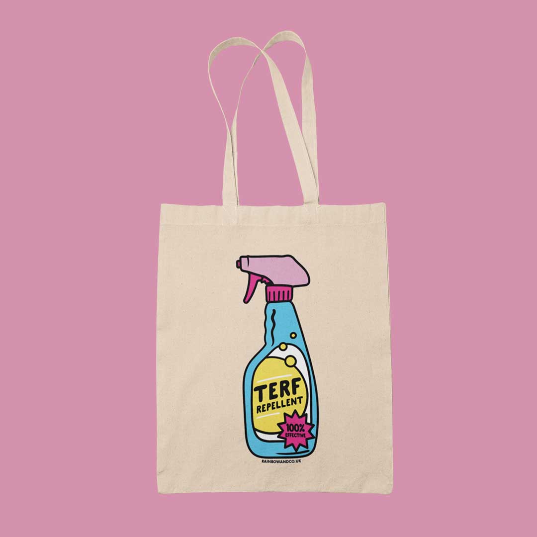 TERF Repellent Tote Bag