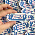 Trans & Powerful Vinyl Sticker