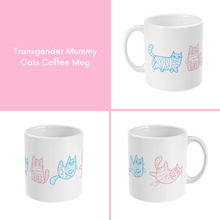 Load image into Gallery viewer, Subtle Pride Halloween Mummy Cats Coffee Mug