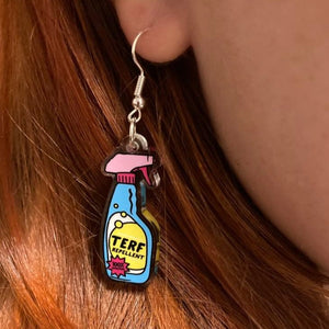 TERF Repellent Earrings | Rainbow & Co