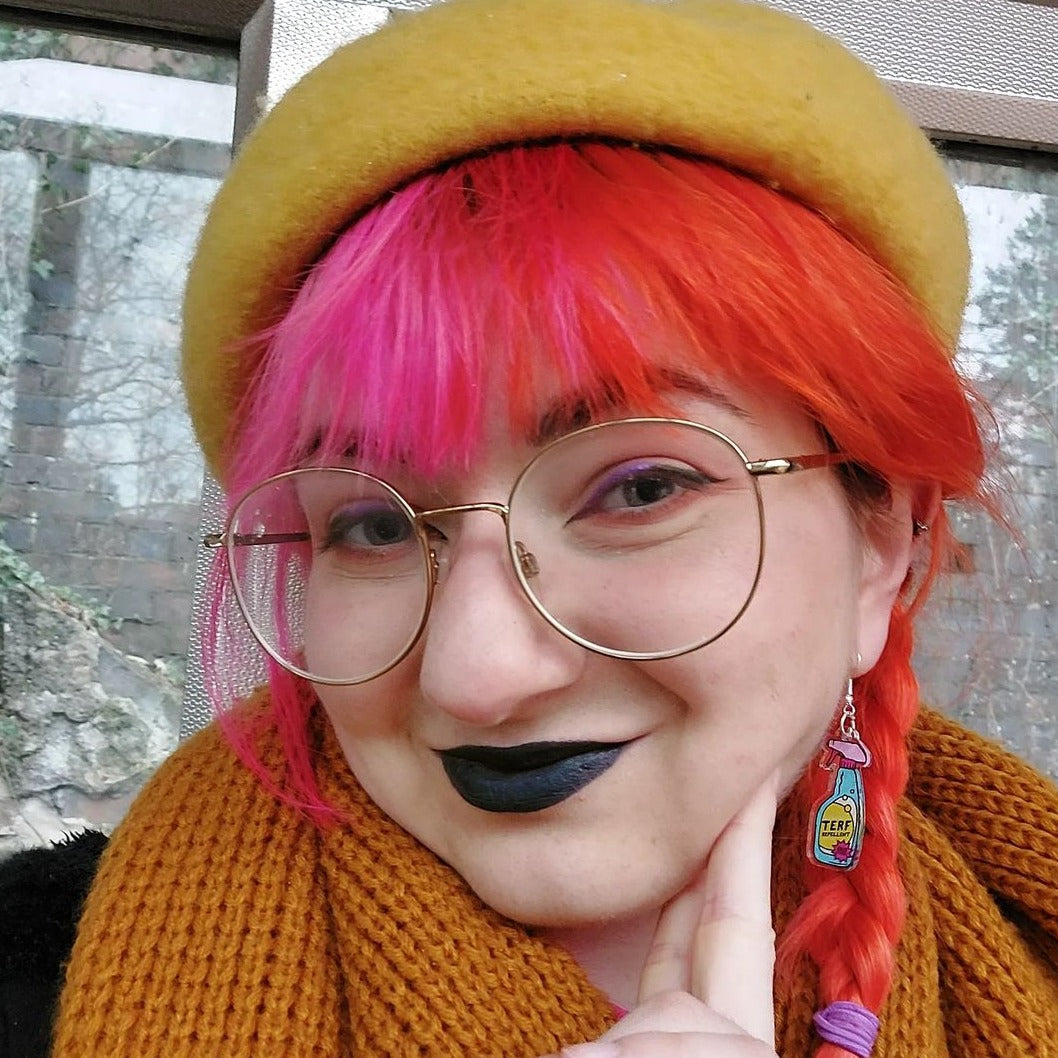 TERF Repellent Earrings | LGBTQ Earrings | Rainbow & Co