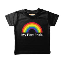 Load image into Gallery viewer, My First Pride T Shirt | Black