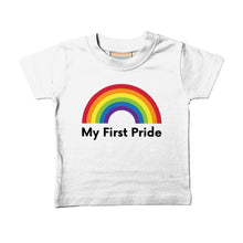 Load image into Gallery viewer, My First Pride T Shirt | White