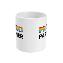 Load image into Gallery viewer, Proud Partner Rainbow Flag Mug | Rainbow &amp; Co