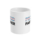 Proud Partner Transgender Flag Mug | Rainbow & Co