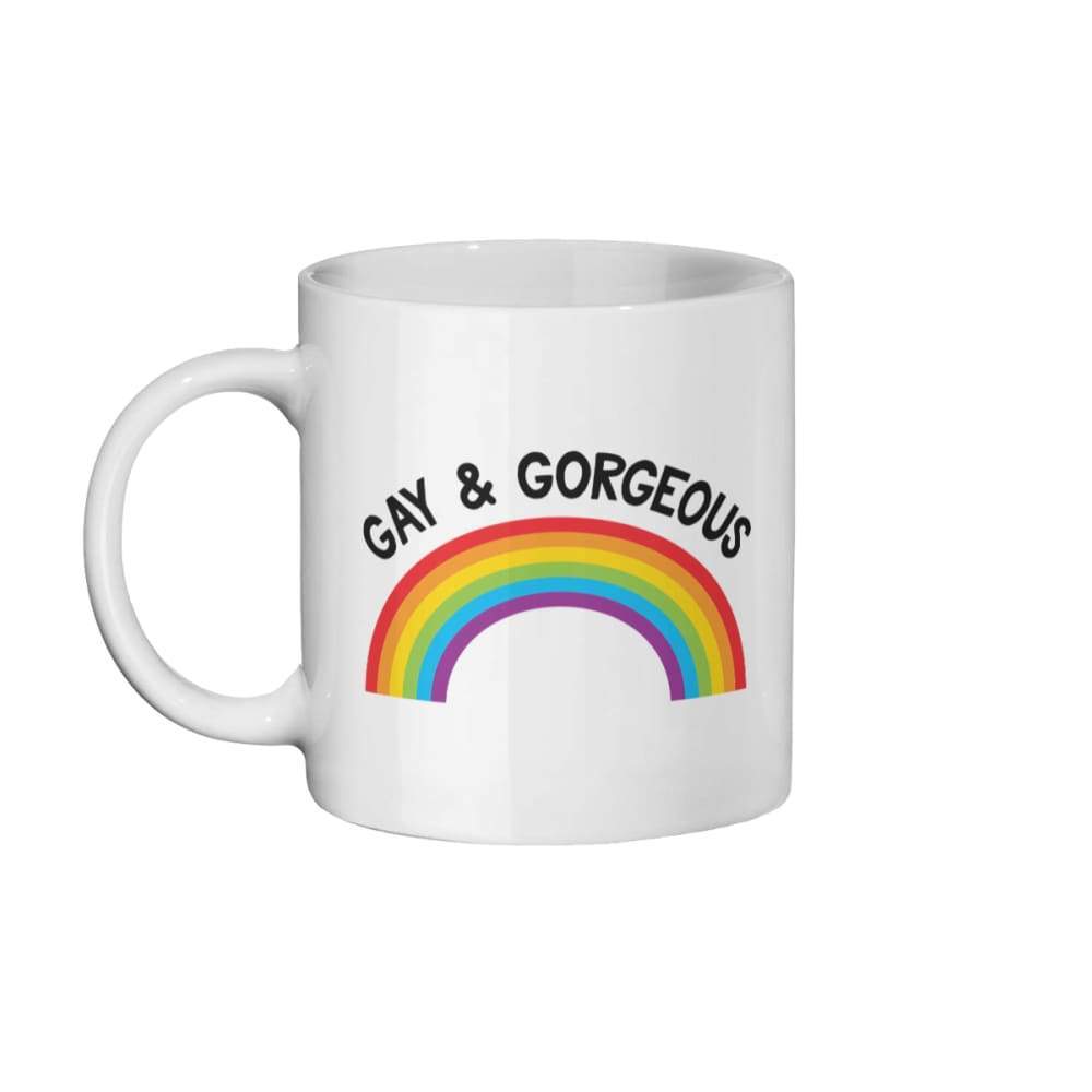 Gay & Gorgeous Coffee Mug | Rainbow & Co