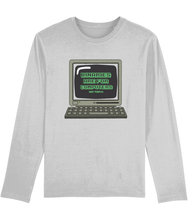 Load image into Gallery viewer, Binaries Are For Computers | Long Sleeve Enby Pride Shirt | Rainbow &amp; Co
