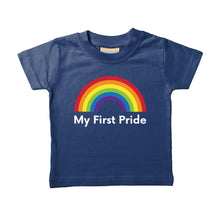 Load image into Gallery viewer, My First Pride T Shirt | Navy