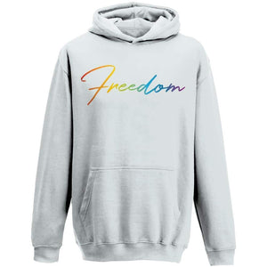 Freedom Rainbow Signature Hoodie | Rainbow & Co