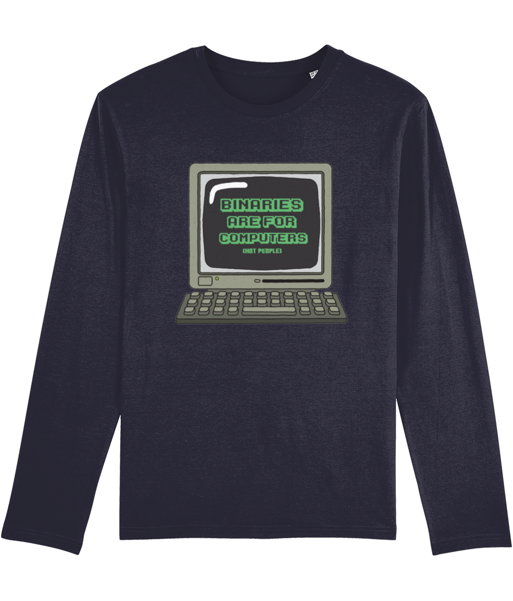 Long Sleeved Non Binary Pride Shirt | Rainbow & Co