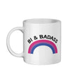 Bi & Badass Coffee Mug | Rainbow & Co
